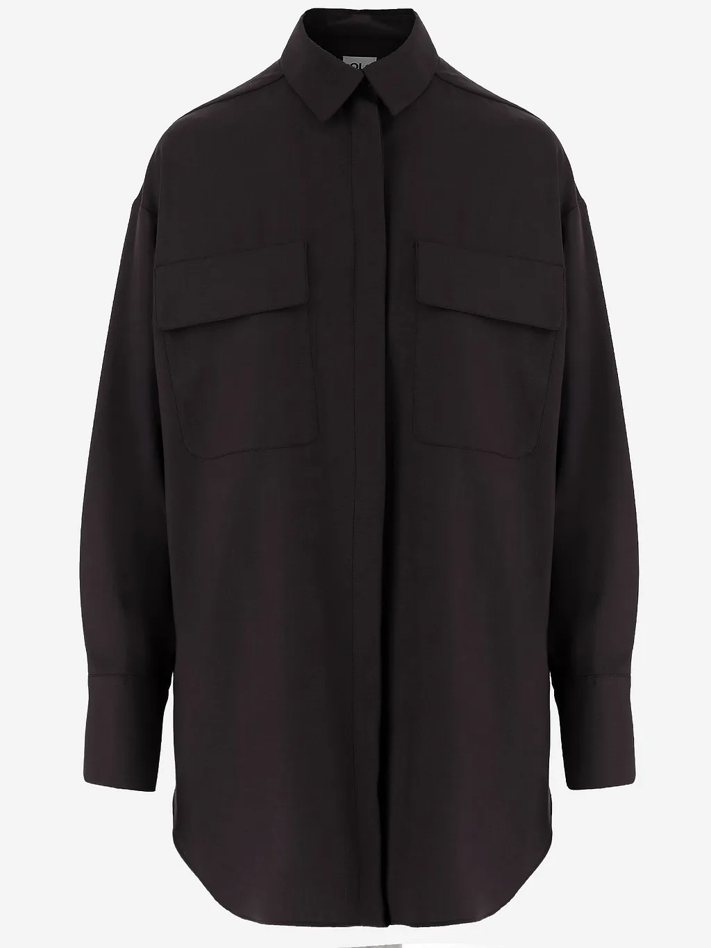 Ql2 Donna Stretch Wool Blend Shirt