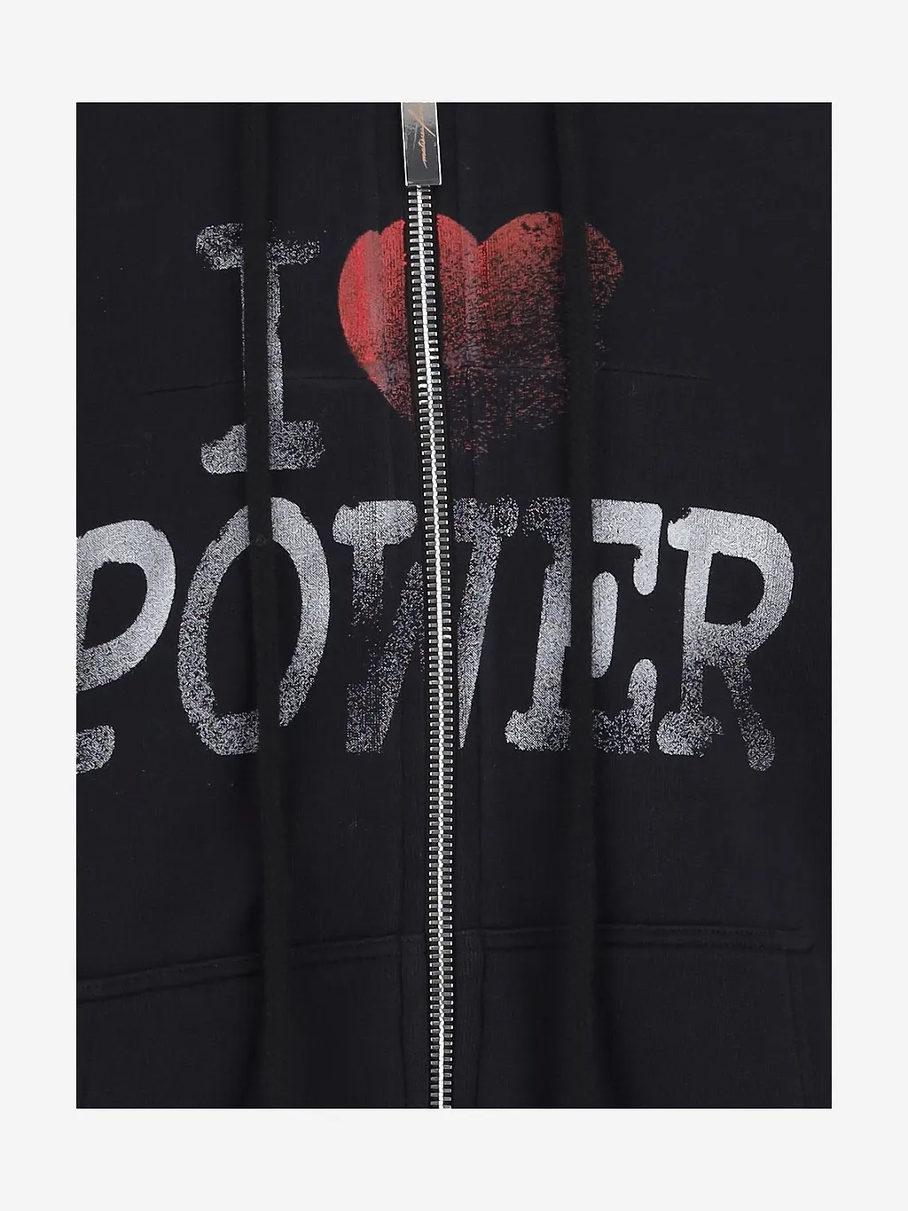Matieres Fecales Cotton Hoodie With Zipper