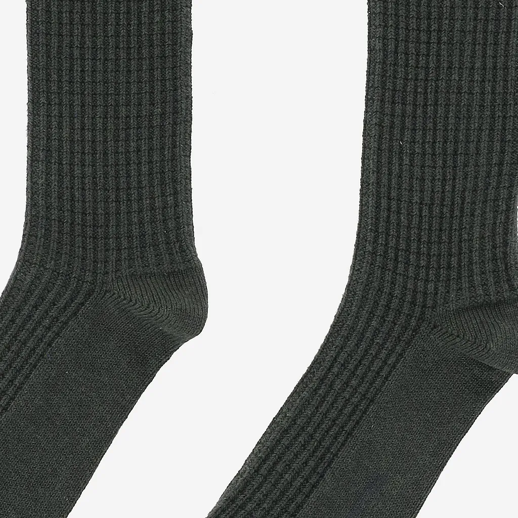 Ant45 Ribbed Cotton Socks With Logo