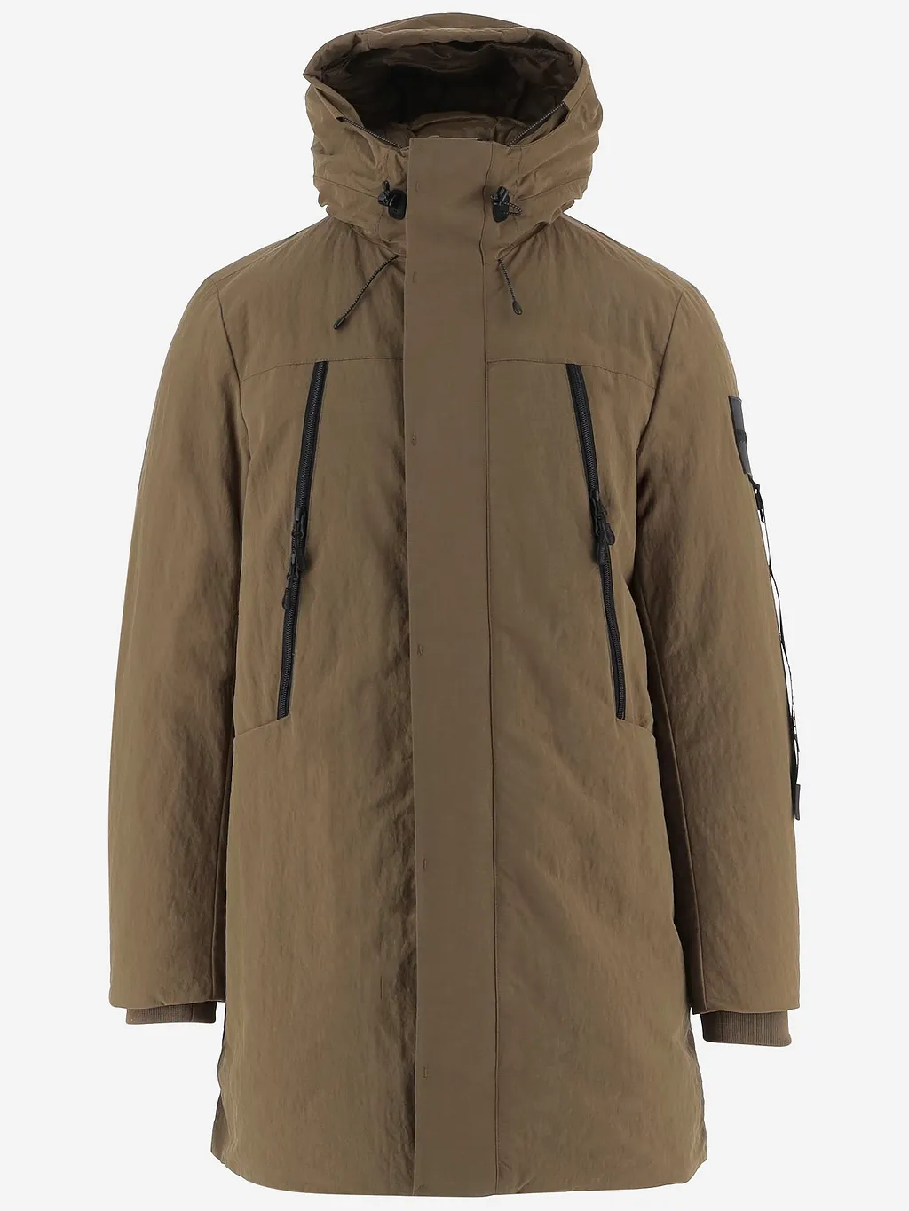 Outhere Cotton Blend Jacket With Hood