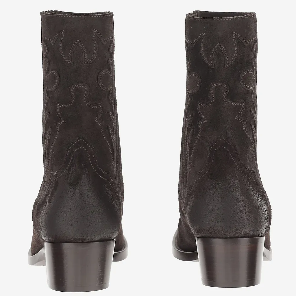 Sartore Suede Ankle Boots