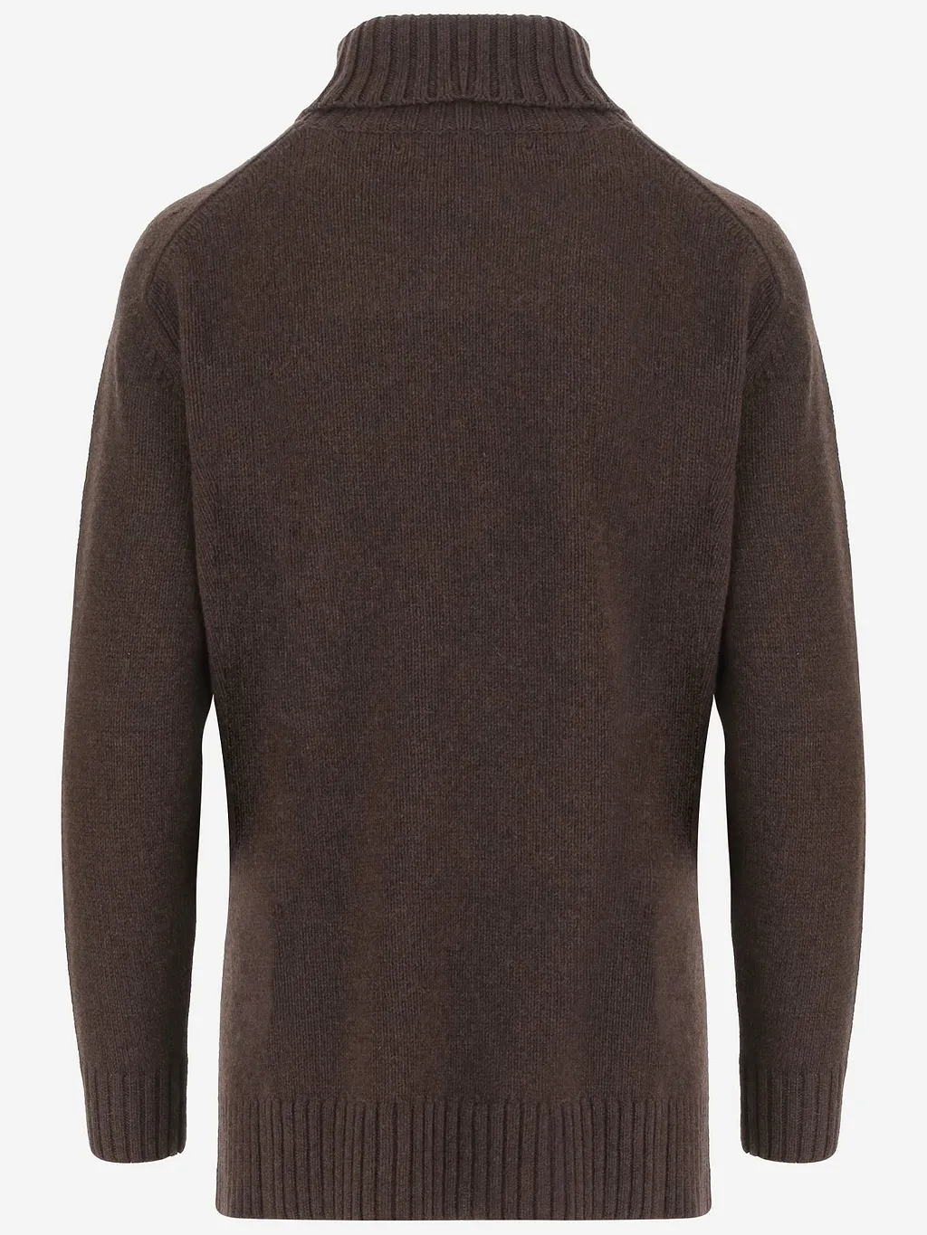 Bruno Manetti Wool And Cashmere Turtle Neck Sweater