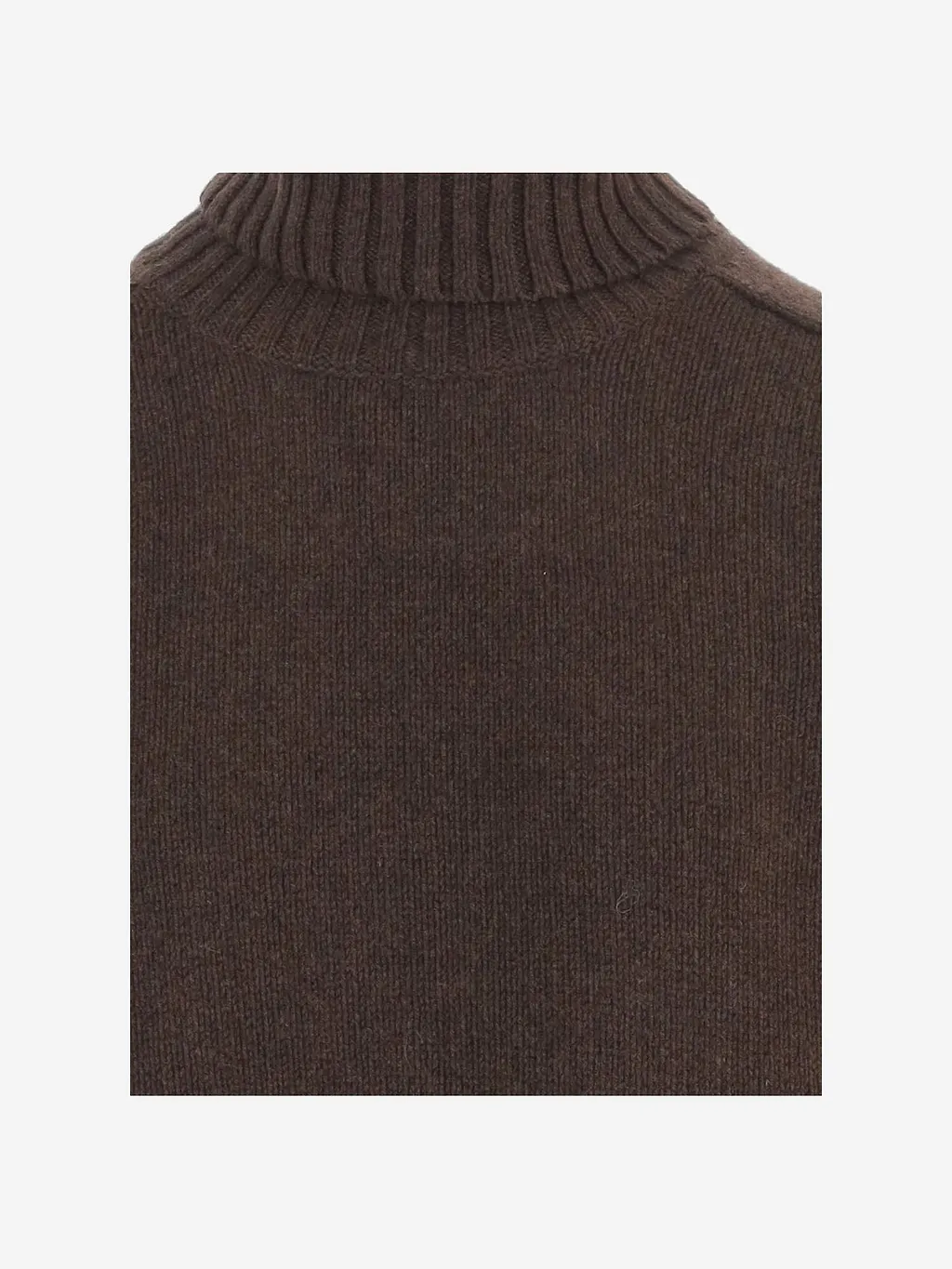 Bruno Manetti Wool And Cashmere Turtle Neck Sweater