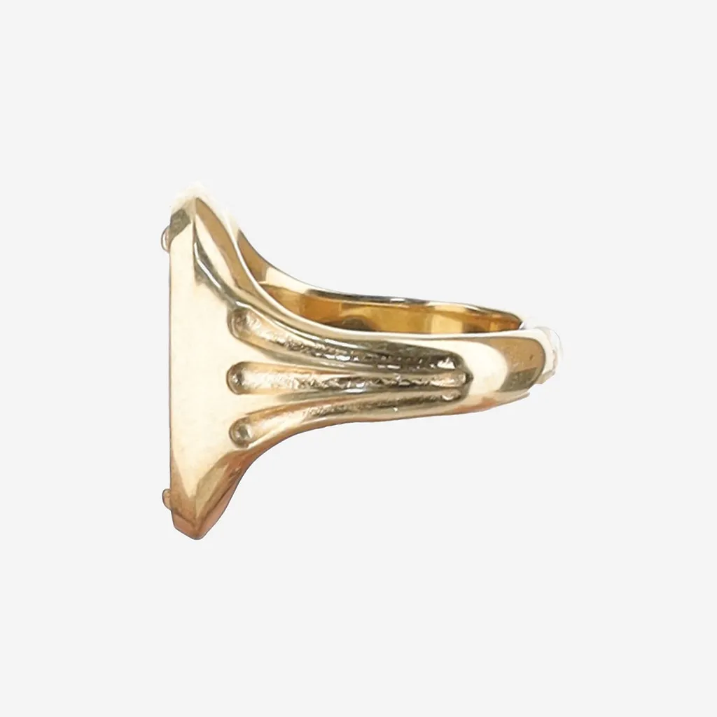 Chloè Brass Hummingbird Ring