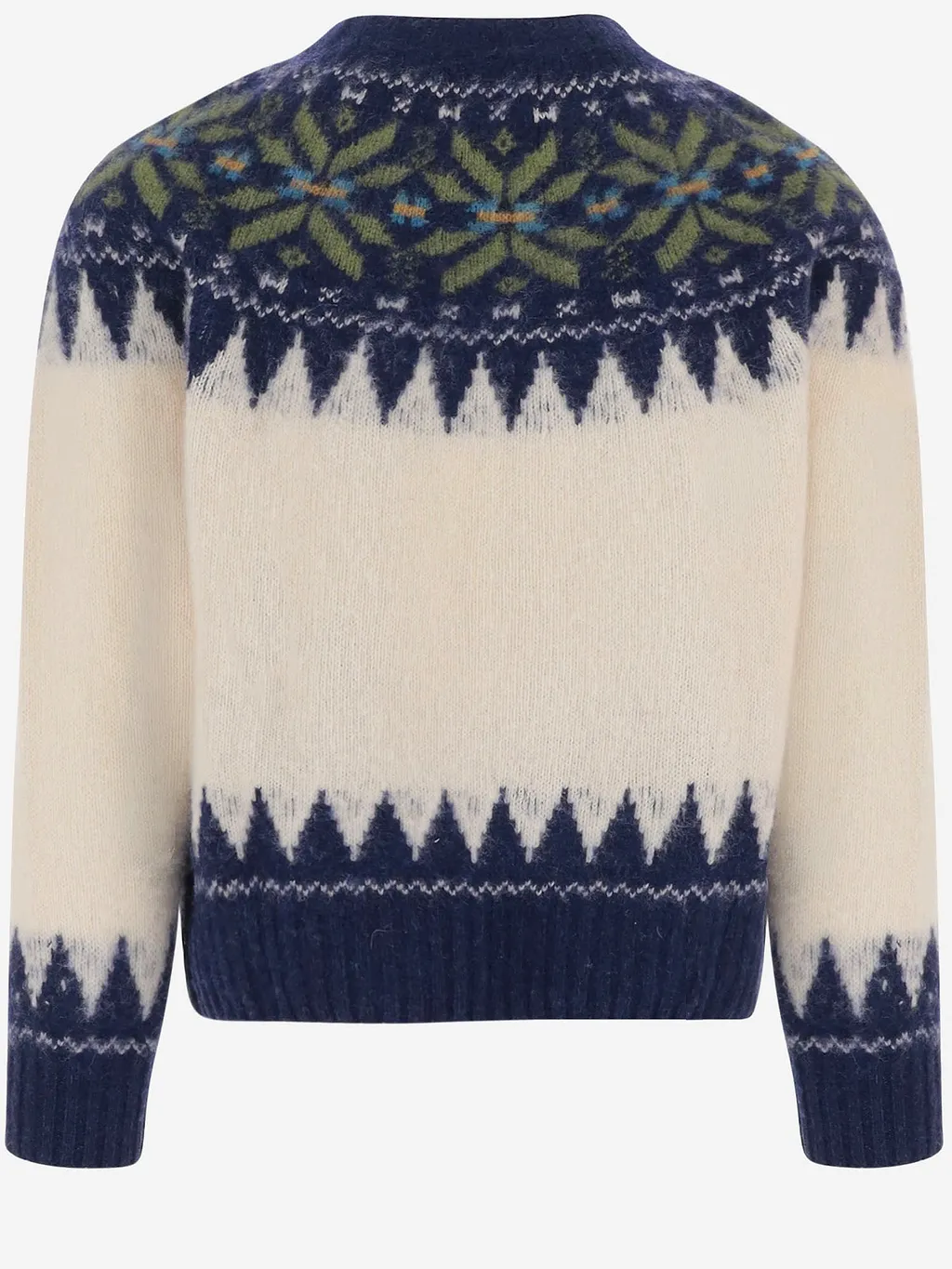 Howlin Wool Sweater With Jacquard Pattern