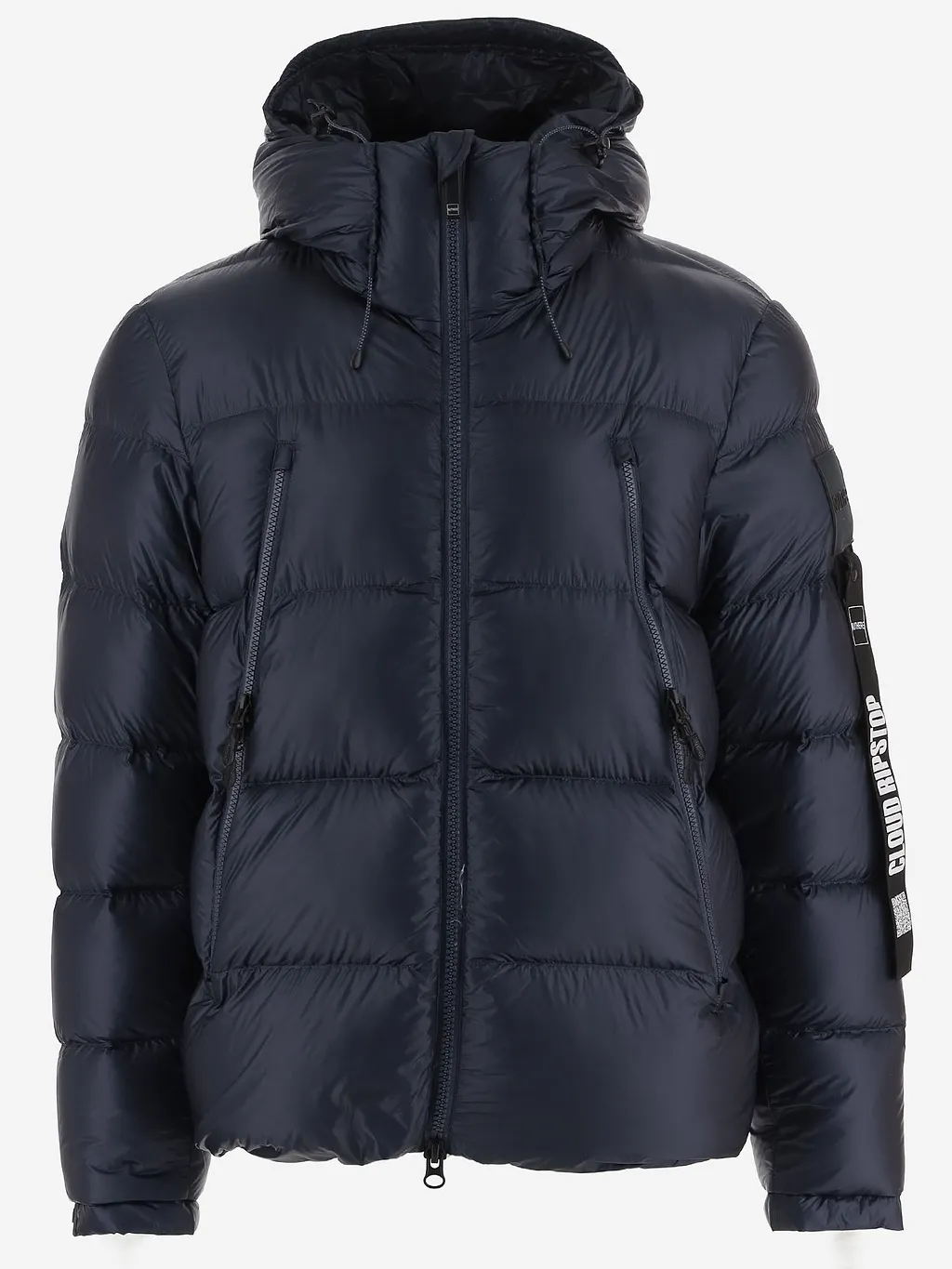 Outhere Quilted Nylon Down Jacket With Hood