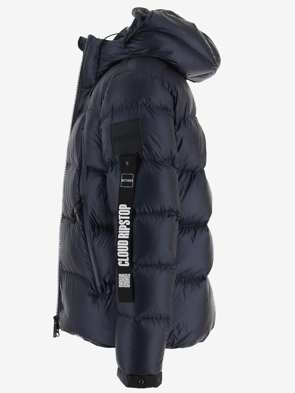 Outhere Quilted Nylon Down Jacket With Hood