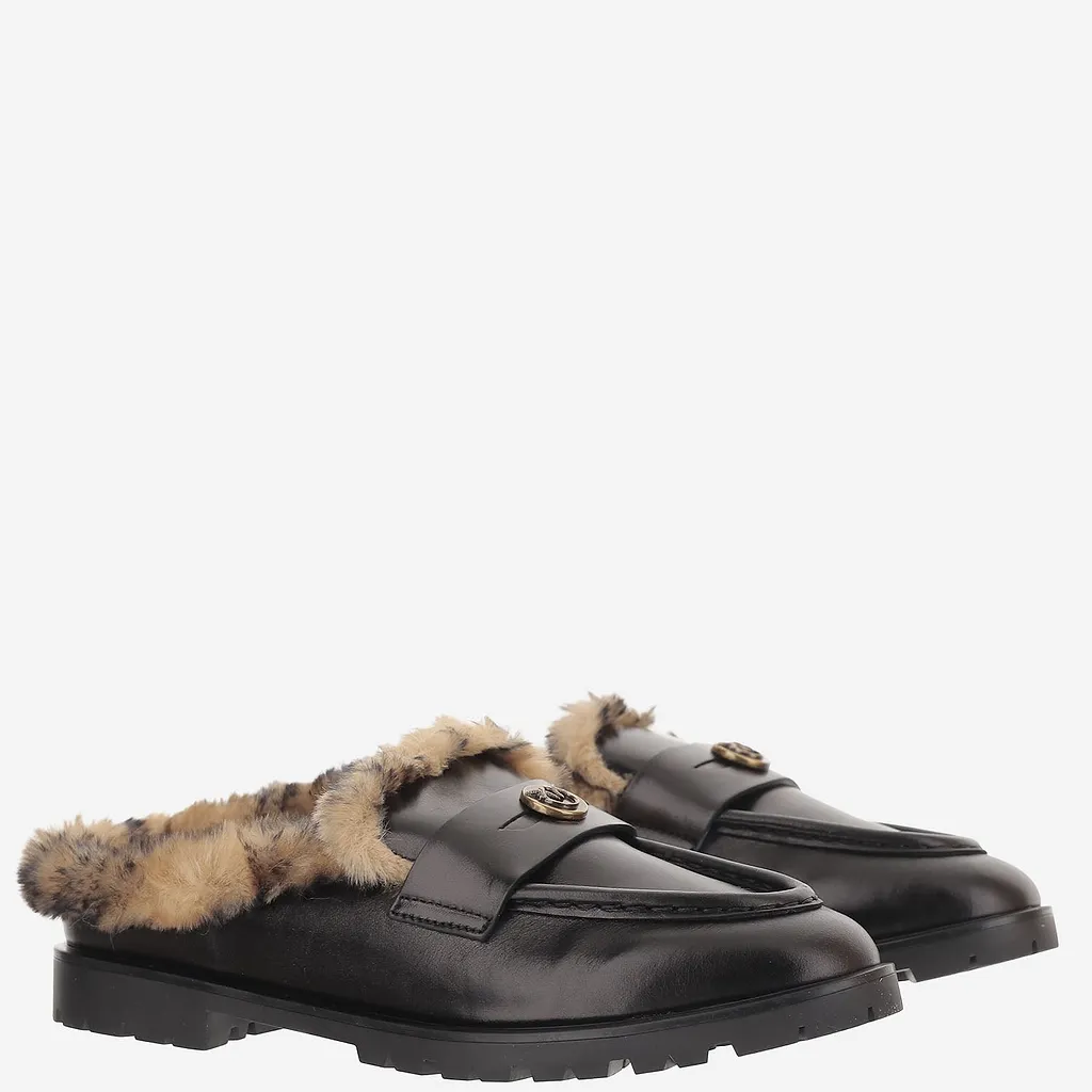 Pinko Nora 09 Leather Mules