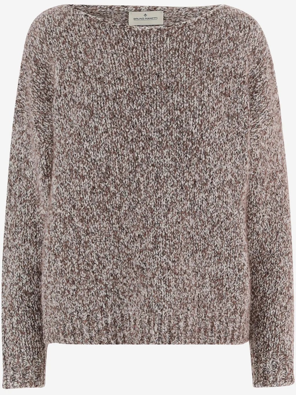 Bruno Manetti Wool And Alpaca Blend Sweater