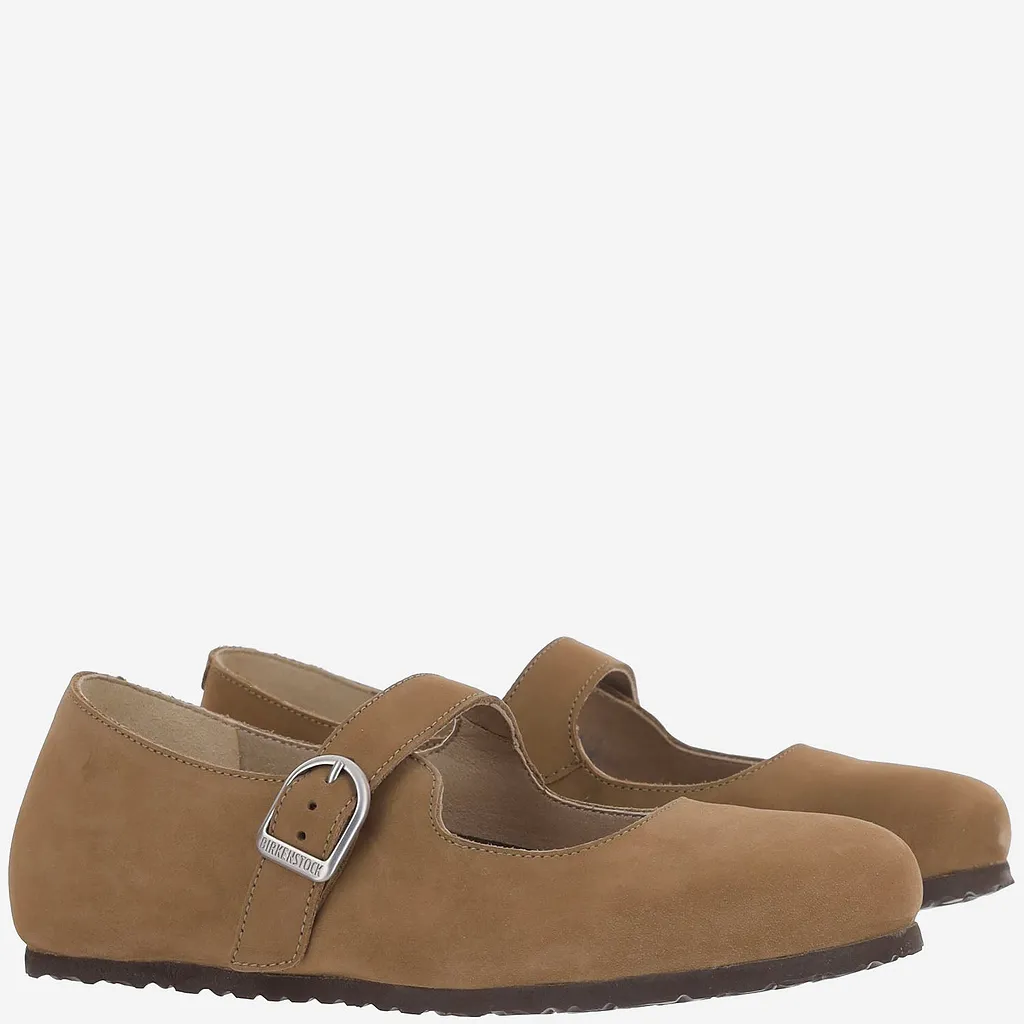 Birkenstock Santa Clarita Leather Flats