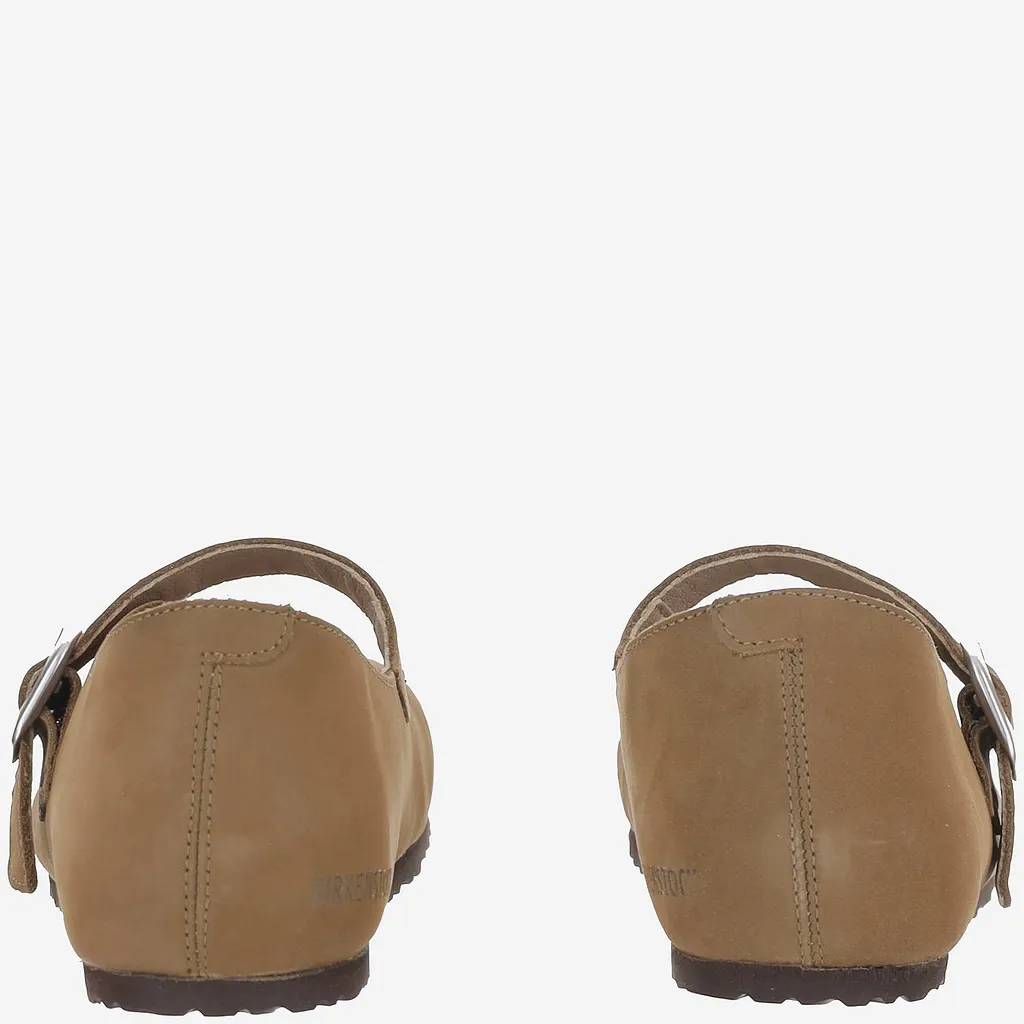 Birkenstock Santa Clarita Leather Flats
