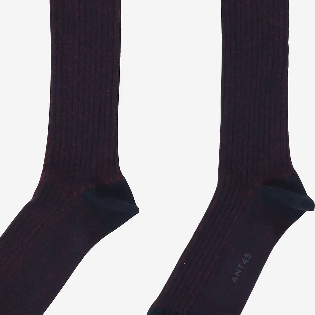Ant45 Cotton Socks With Logo