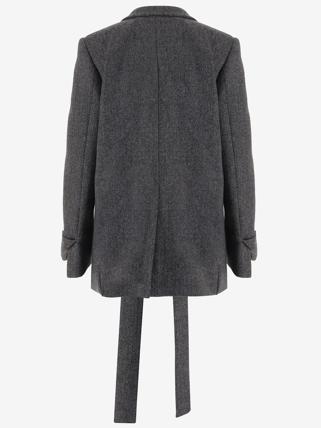 Sa Su Phi Wool Jacket With Belt