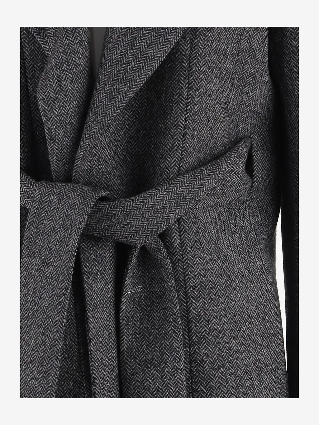 Sa Su Phi Wool Jacket With Belt