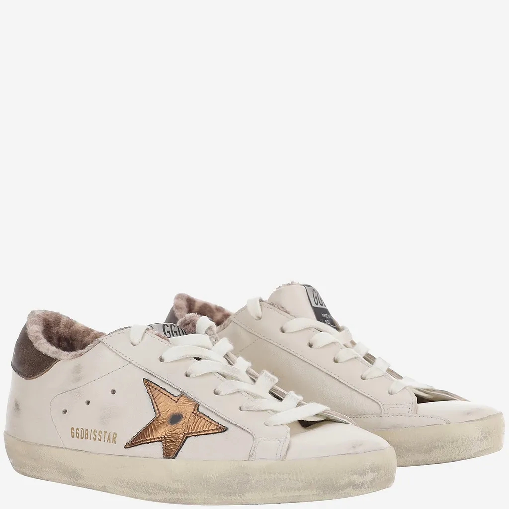Golden Goose Stardan Leather Sneakers