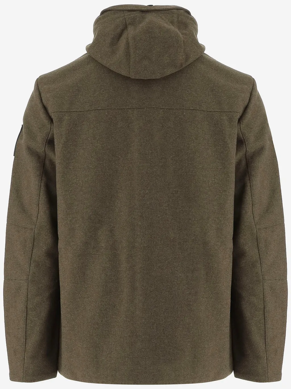Outhere Technical Wool Blend Jacket With Multiple Pockets