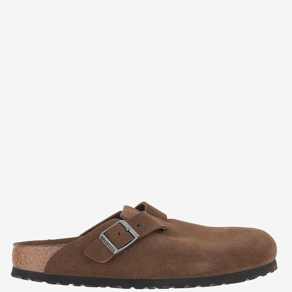 Birkenstock Boston Suede Clogs