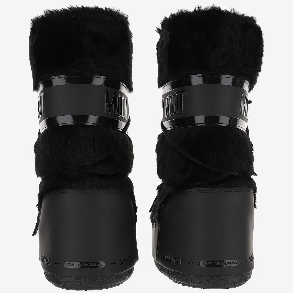 Moon Boot Icon Faux Fur Boots