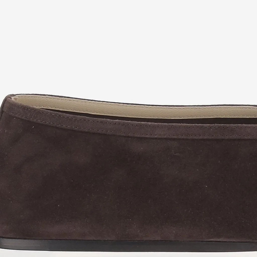 Le Monde Beryl Luna Suede Flat Shoes