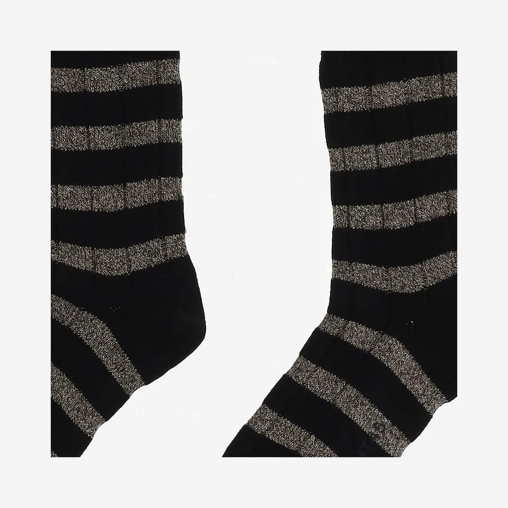 Ant45 Stretch Cotton Blend Socks With A Striped Pattern