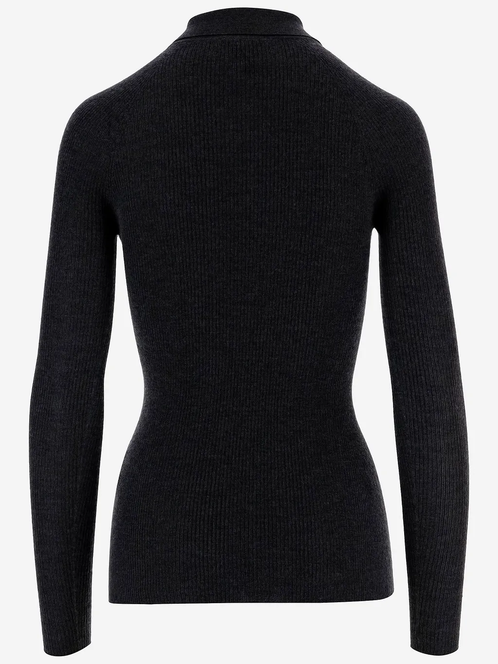 Sa Su Phi Long Sleeved Cashmere And Silk Polo Shirt