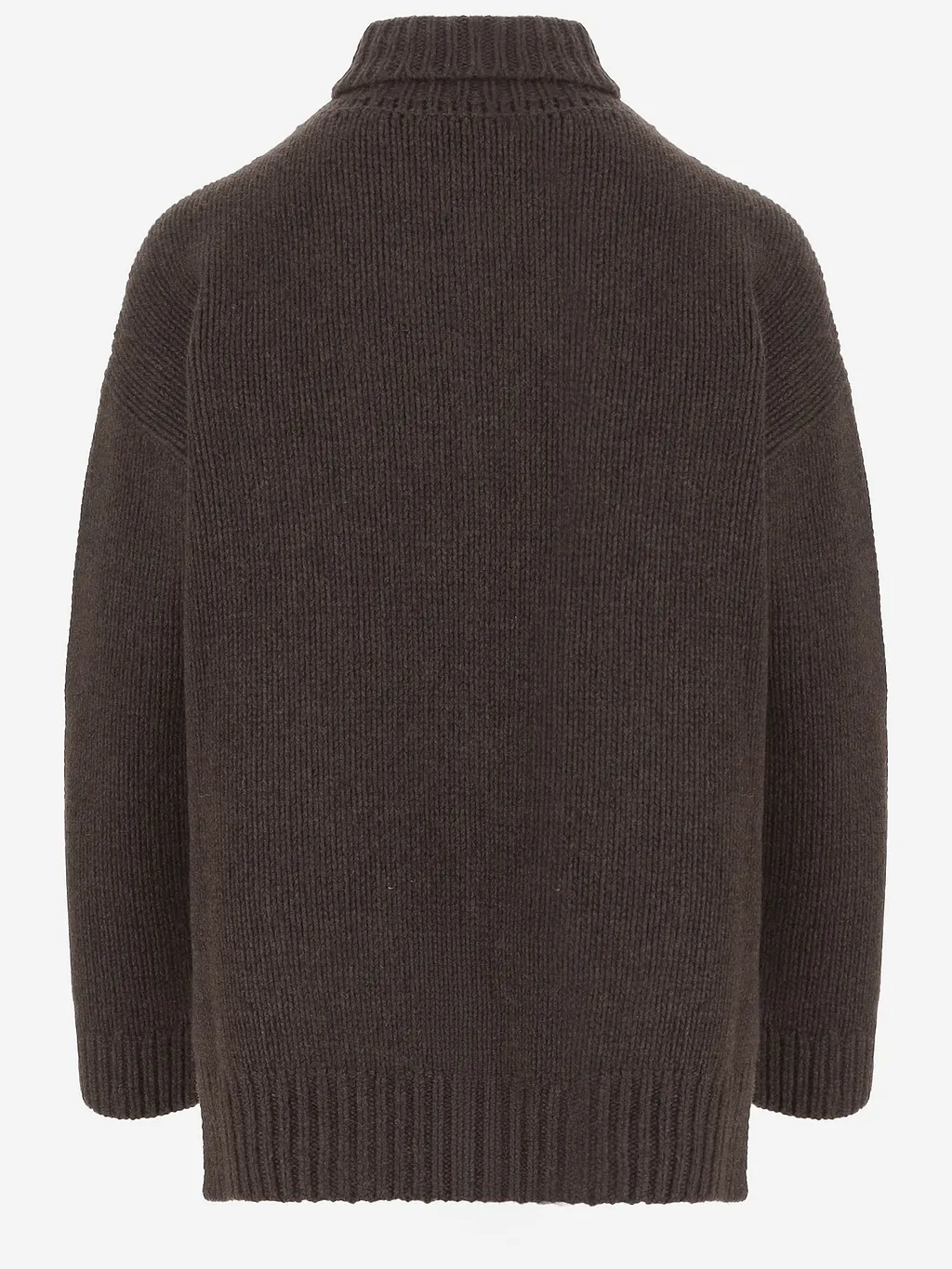 Bruno Manetti Cable Knit Sweater In Wool And Cashmere