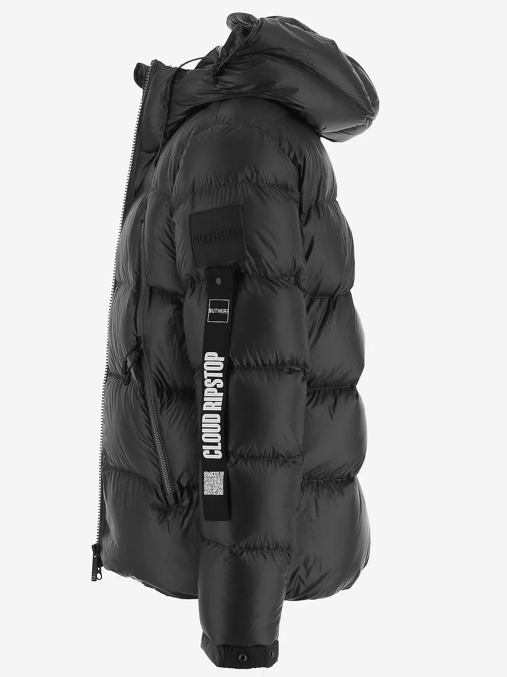 Outhere Quilted Nylon Down Jacket With Hood