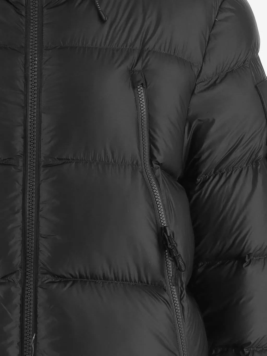 Outhere Quilted Nylon Down Jacket With Hood