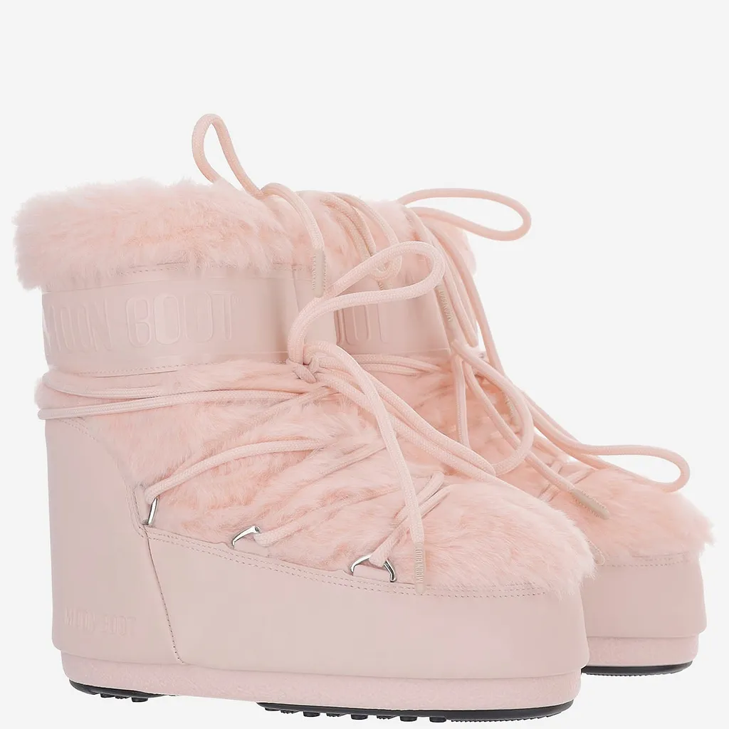 Moon Boot Icon Low Faux Fur Ankle Boots