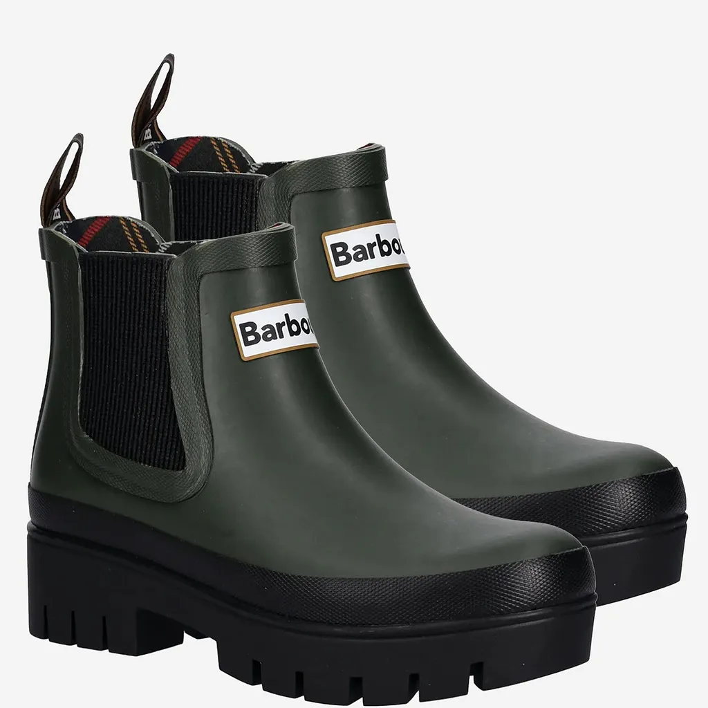 Barbour Halton Rubber Ankle Boots