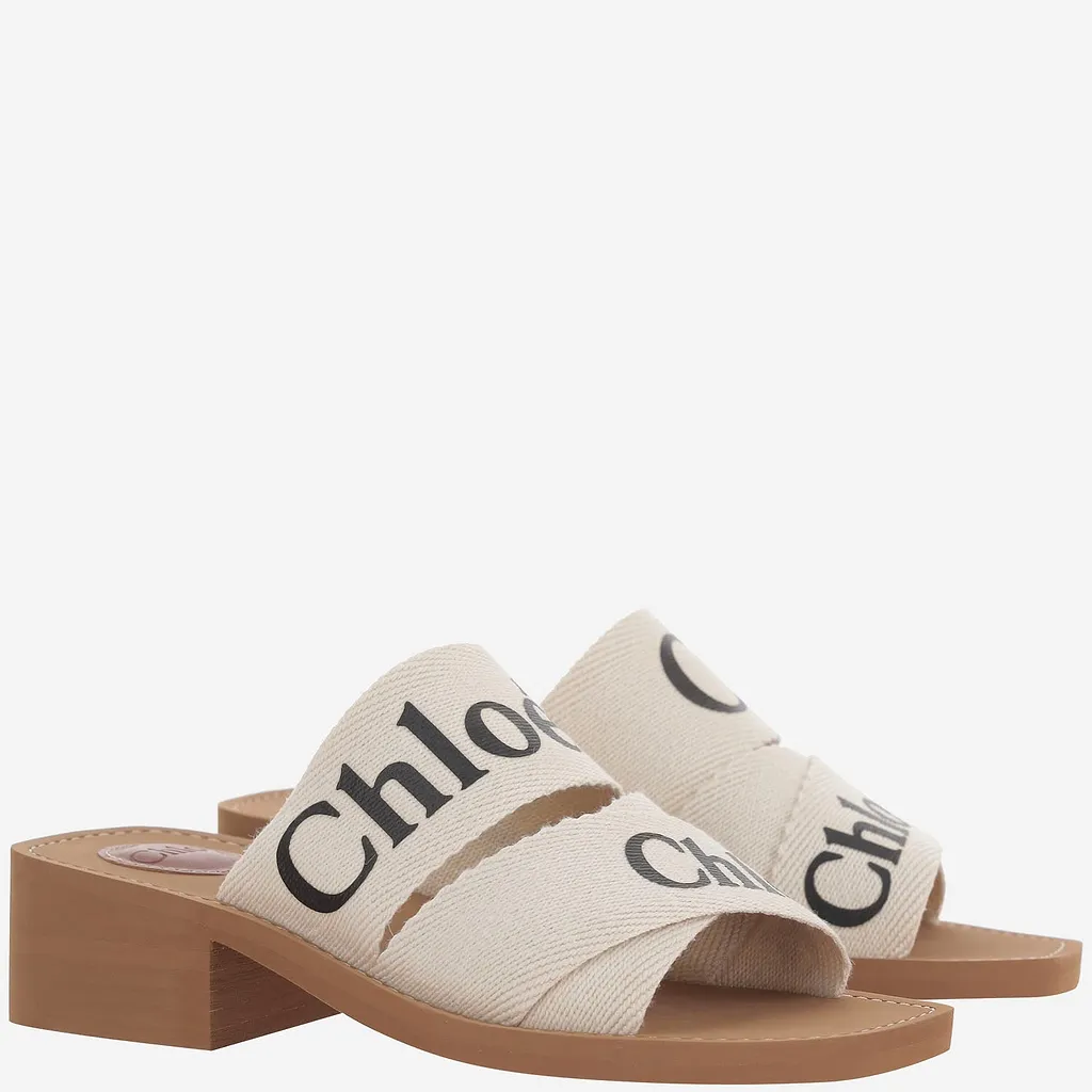 Chloè Woody Heeled Sandals