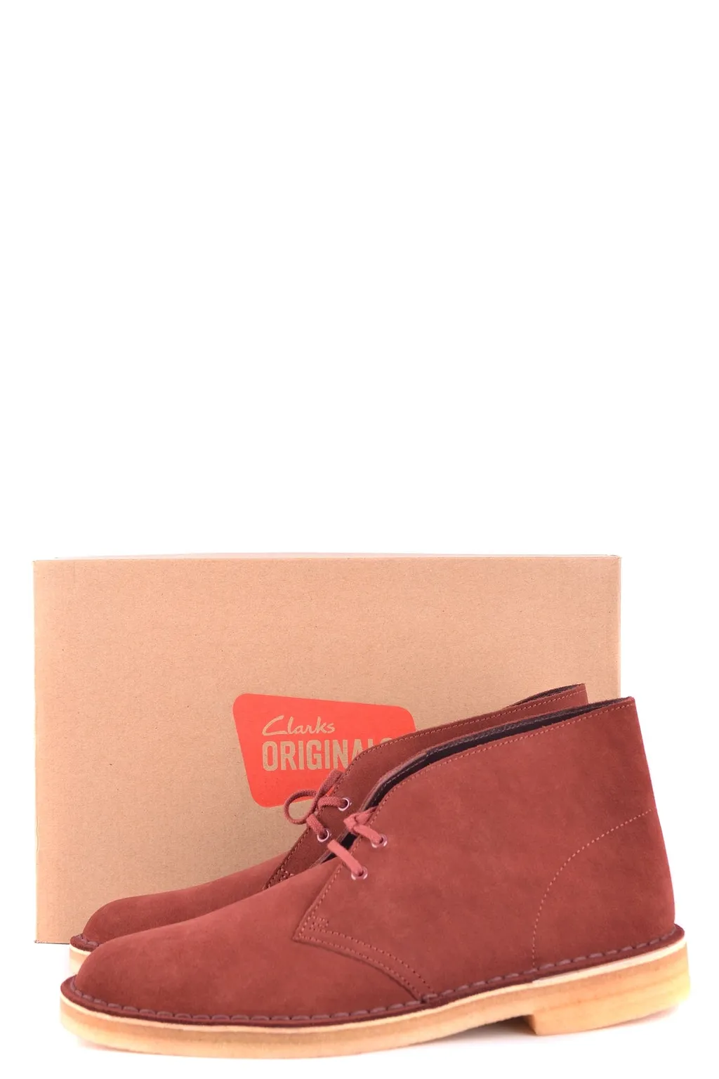 Clarks Bootie Red
