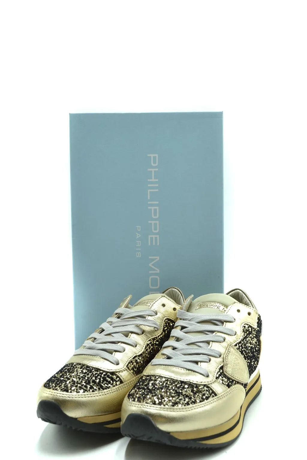 Philippe Model Sneakers Gold