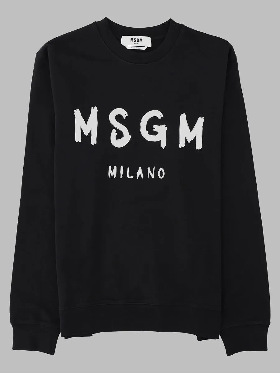 Msgm Felpa In Cotone
