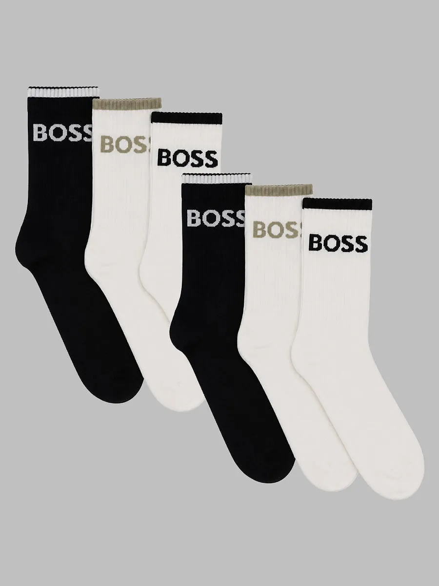 Boss 3 Pack Calzini Con Logo