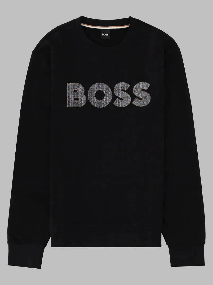 Boss Felpa Con Logo