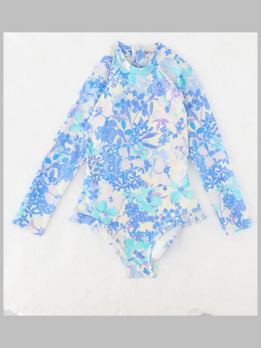 Zimmermann Costume Intero A Manica Lunga Solstice