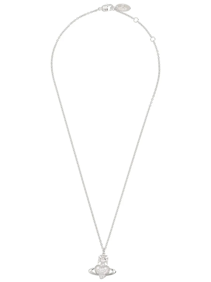 Vivienne Westwood Collana Con Pendente Agnatha Bas Relief