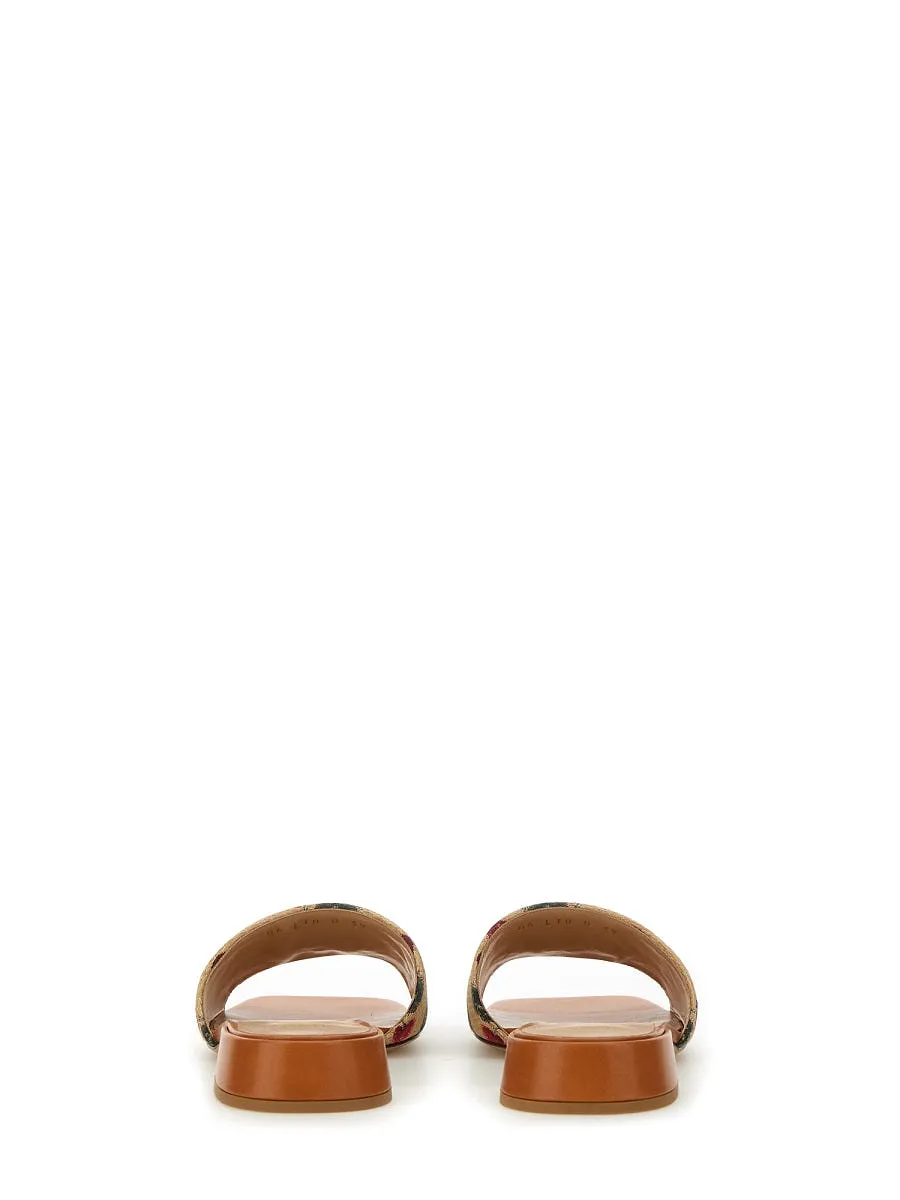 Valentino Garavani Slide Sandal Vlogo Signature