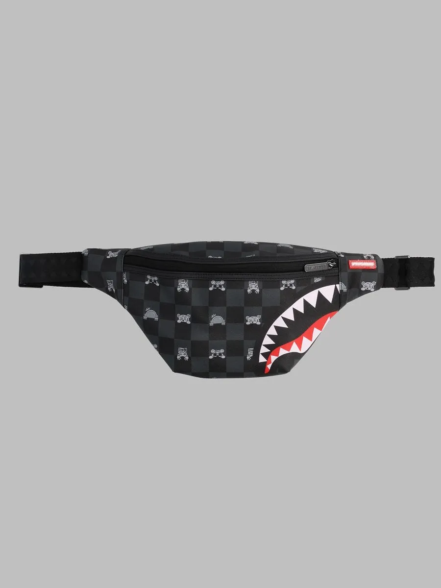 Sprayground Marsupio Gray Peeking Character Check