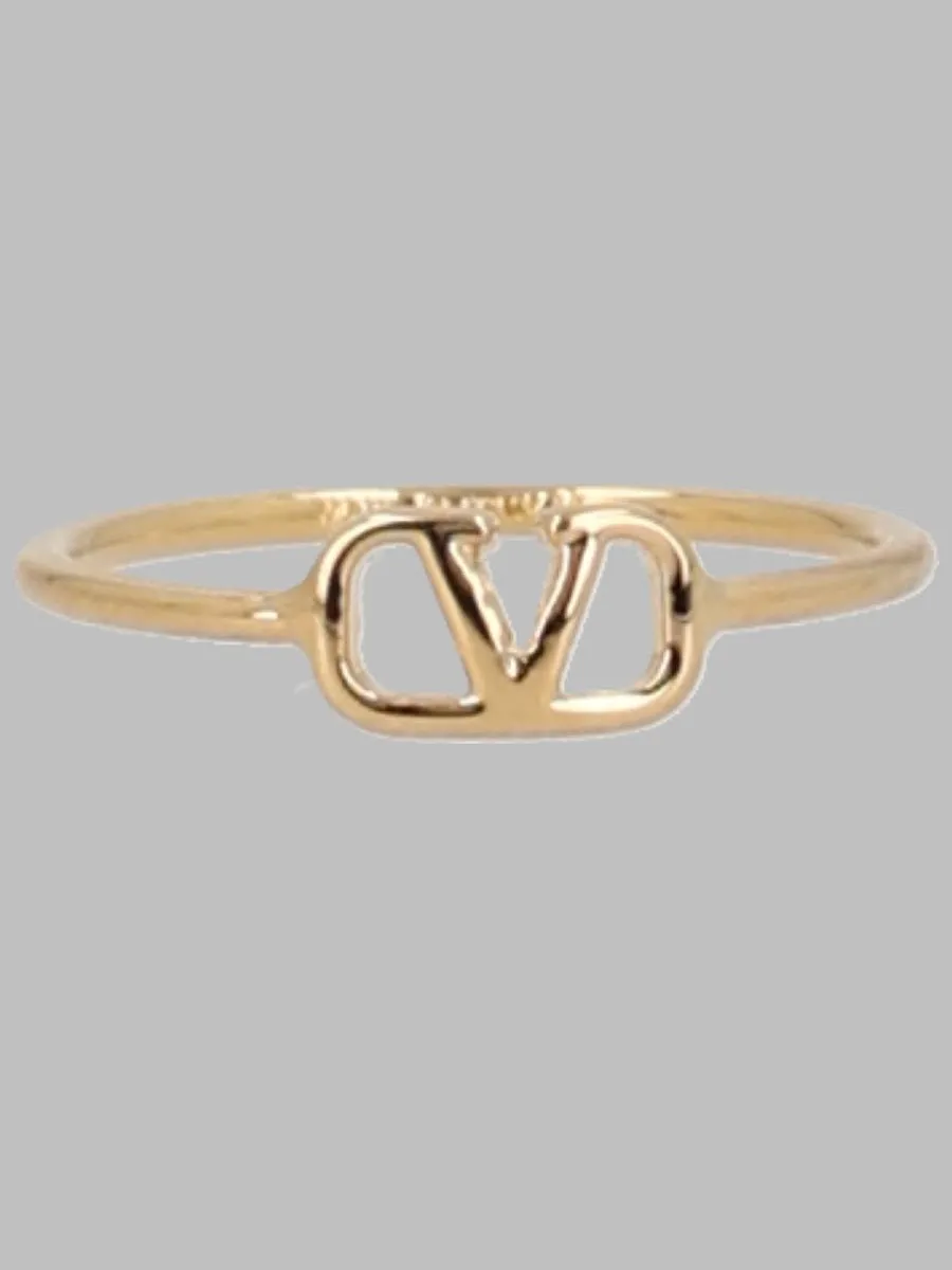 Valentino Garavani Anello Vlogo Signature