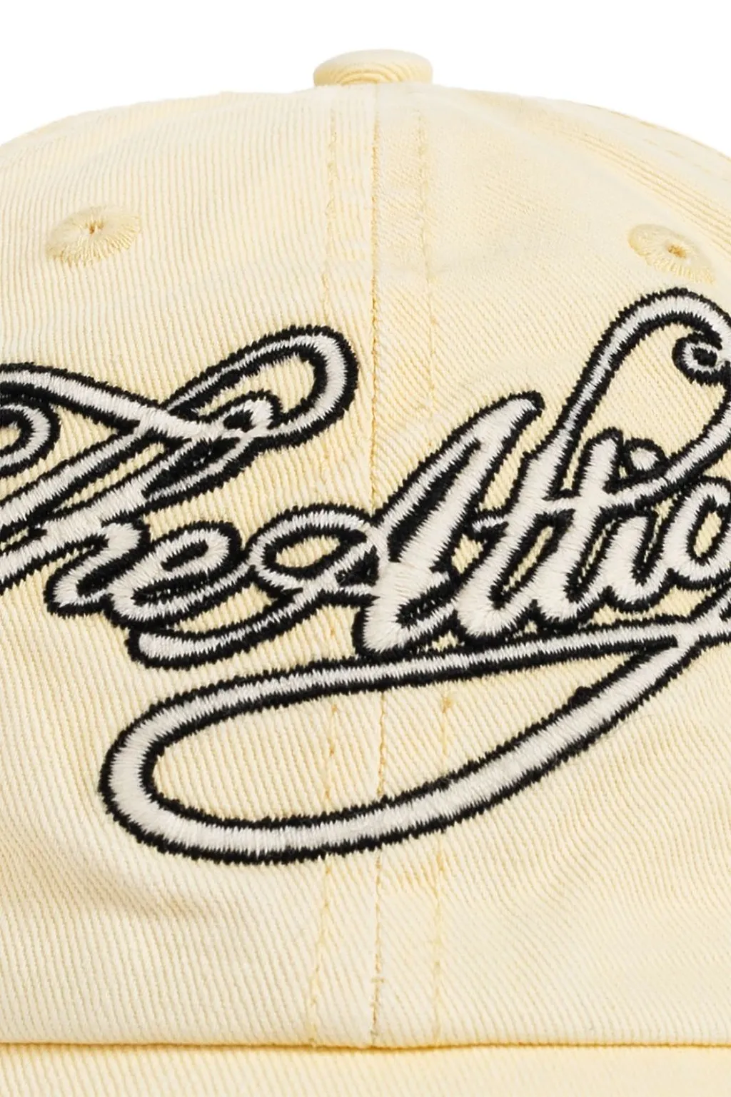 The Attico Logo Embroidered Baseball Cap