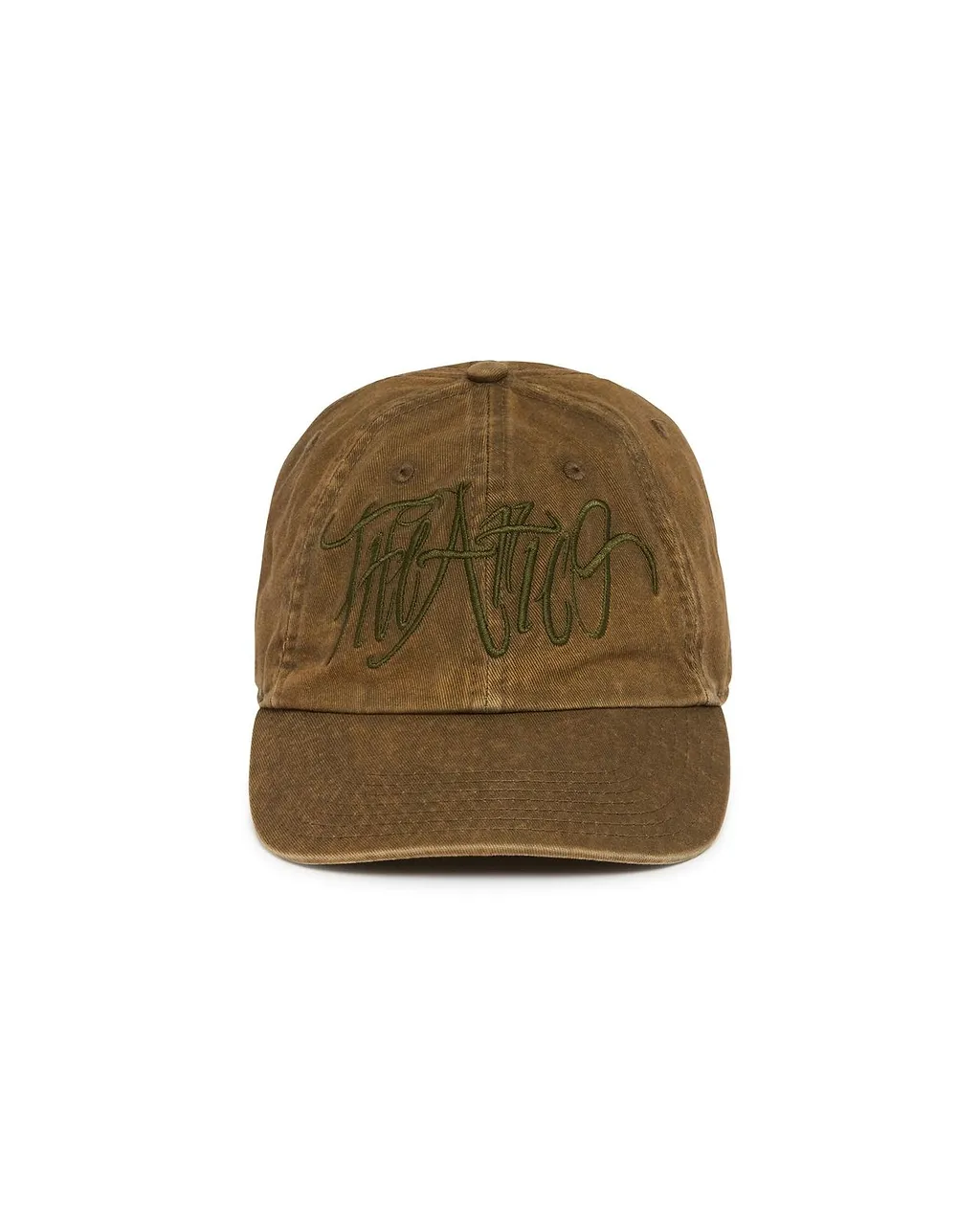 The Attico Logo Embroidered Baseball Cap