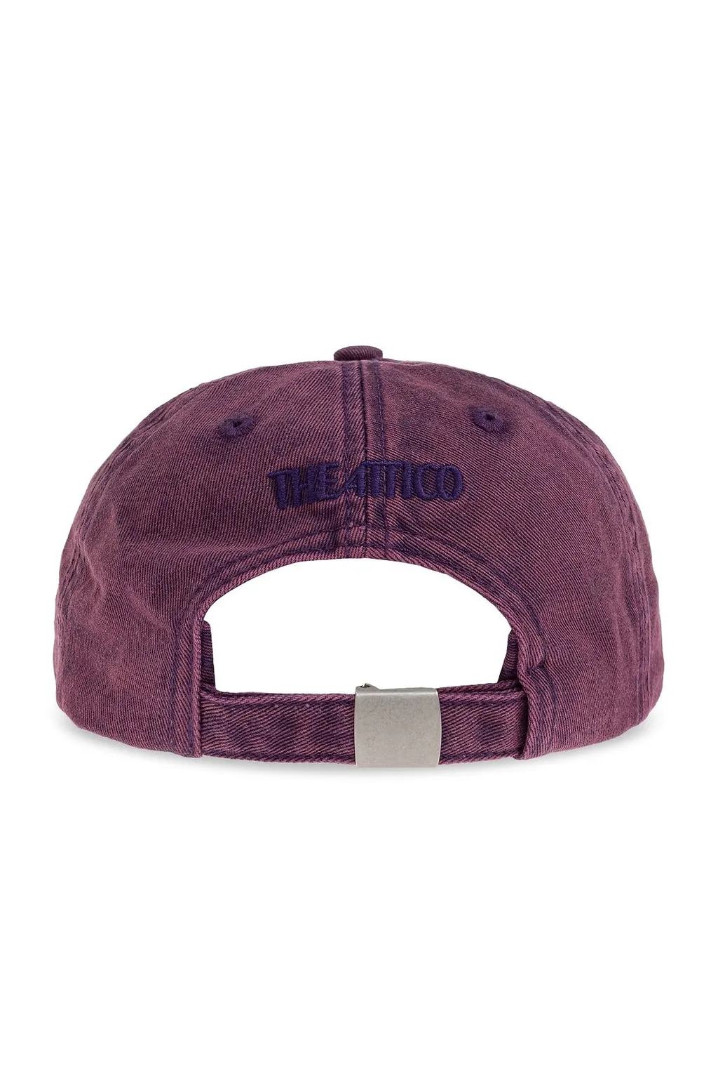 The Attico Logo Embroidered Cap