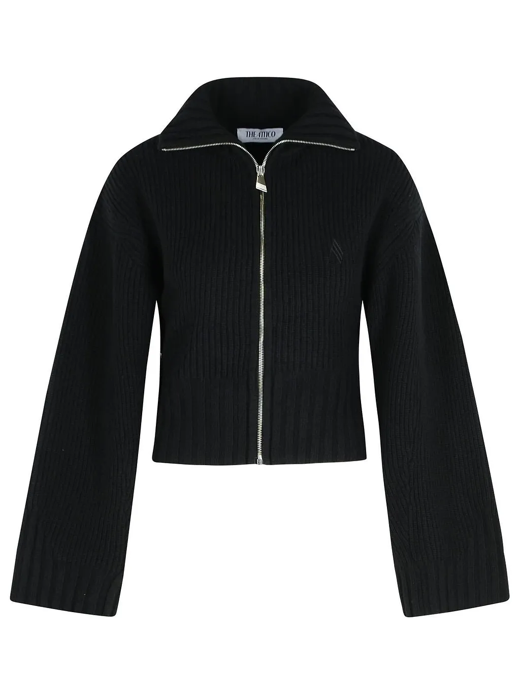 The Attico Long-Sleeved Zip-Up Cardigan