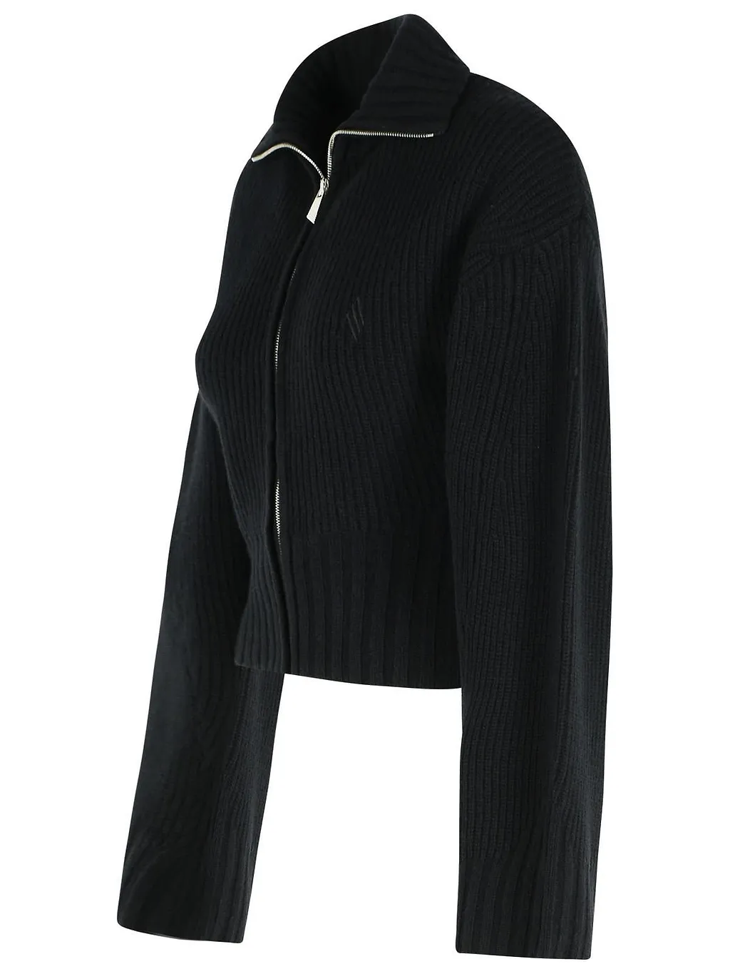 The Attico Long-Sleeved Zip-Up Cardigan