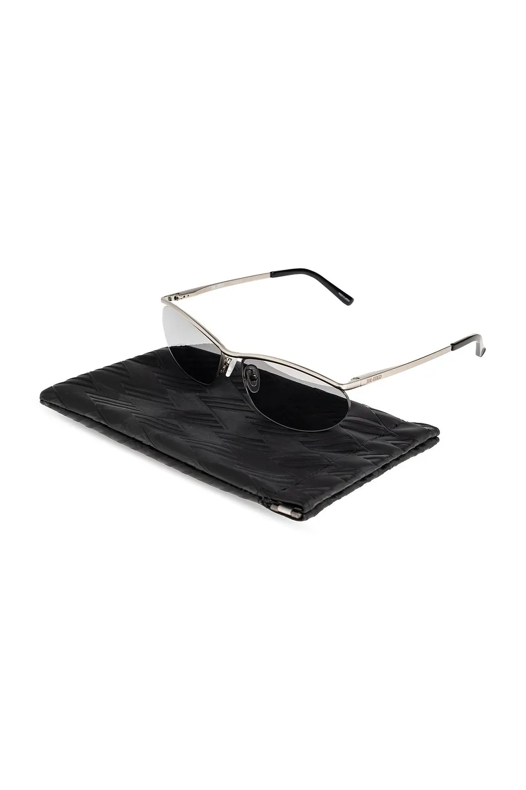 The Attico Oval Frame Sunglasses