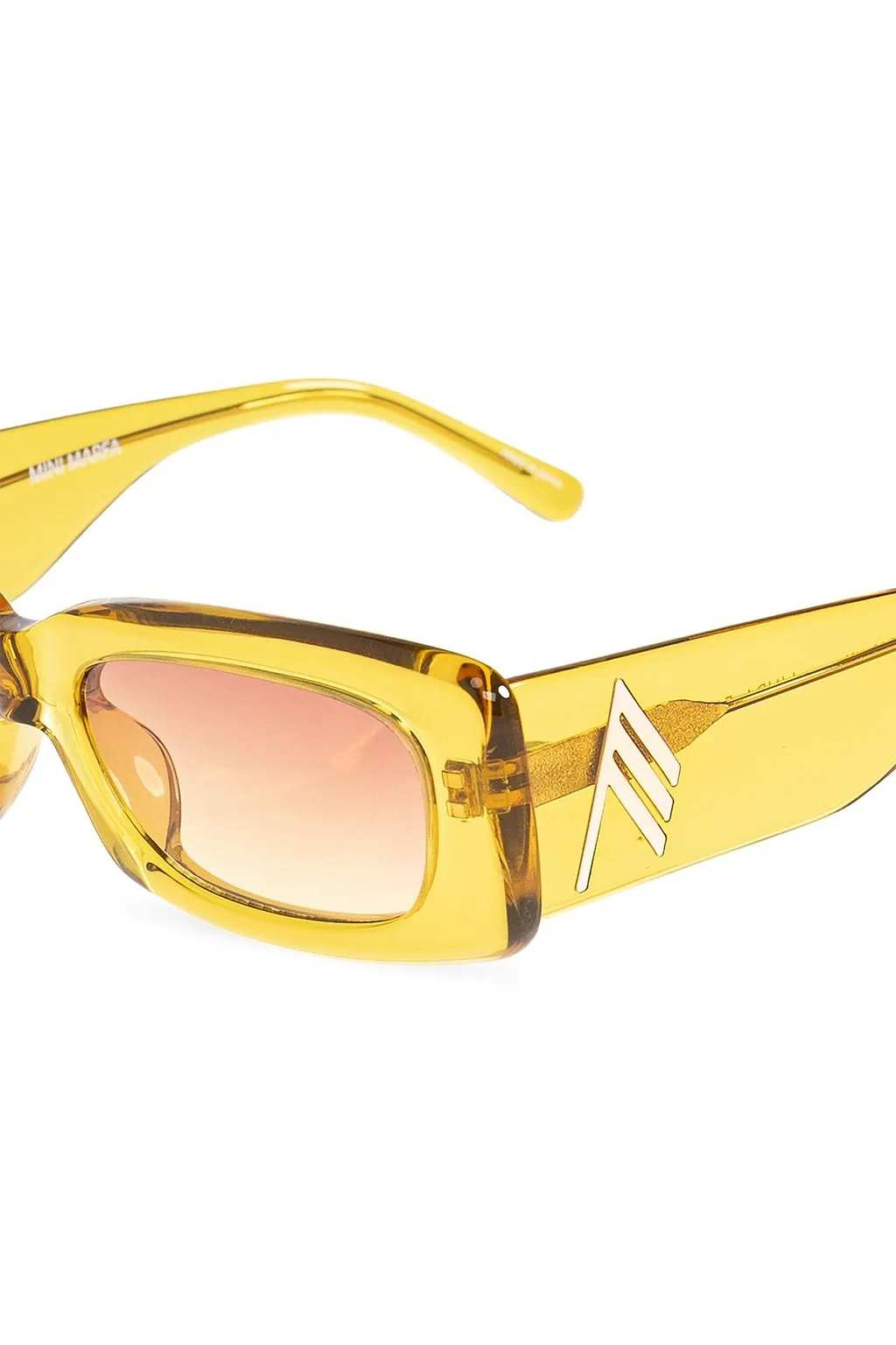 The Attico Rectangular Frame Sunglasses