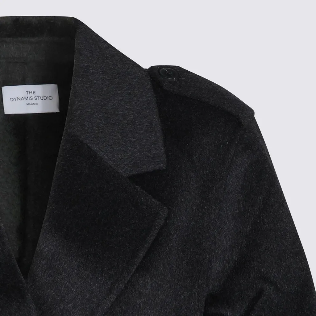 The Dynamis Studio Belted Long Coat