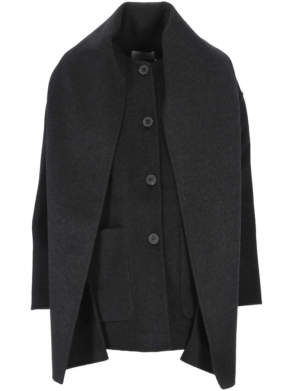 The Dynamis Studio Antwerp Layered Buttoned Coat